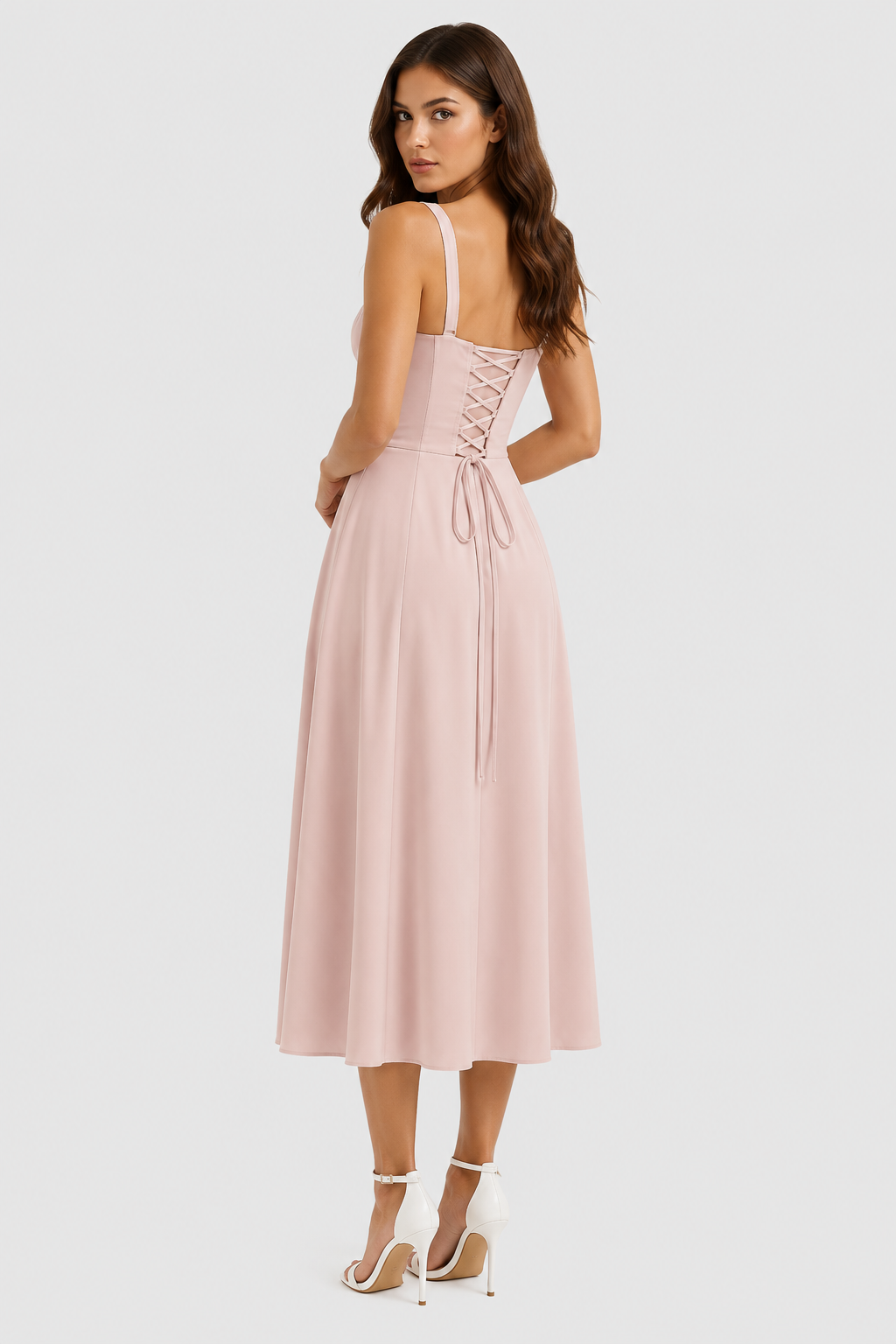 Aurora - Vestido Midi con corsé