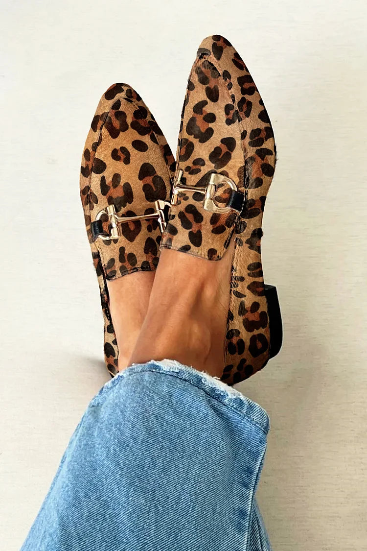 Lince - Mocasines Elegantes Leopardo