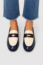 Vela - Mocasines a Contraste