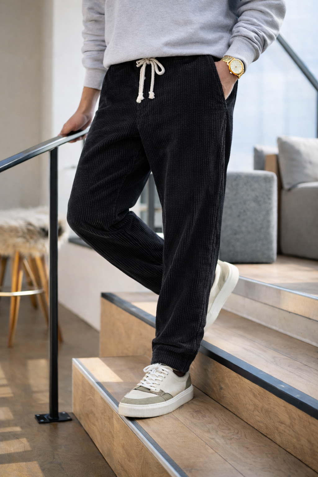 Pantalones de pana cómodos