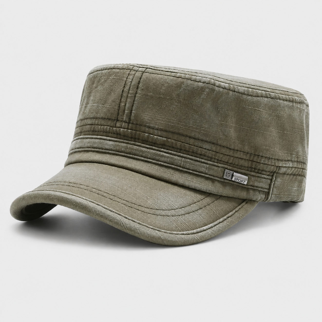 Gorra Militar Lavada Premium Ajustable