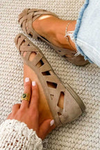 Sandalias planas trenzadas