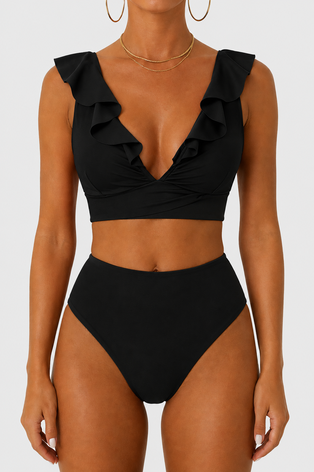 Bikini Moldeador con Volantes