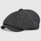 Gorra Gavroche de Algodón de Ocho Paneles Clásica