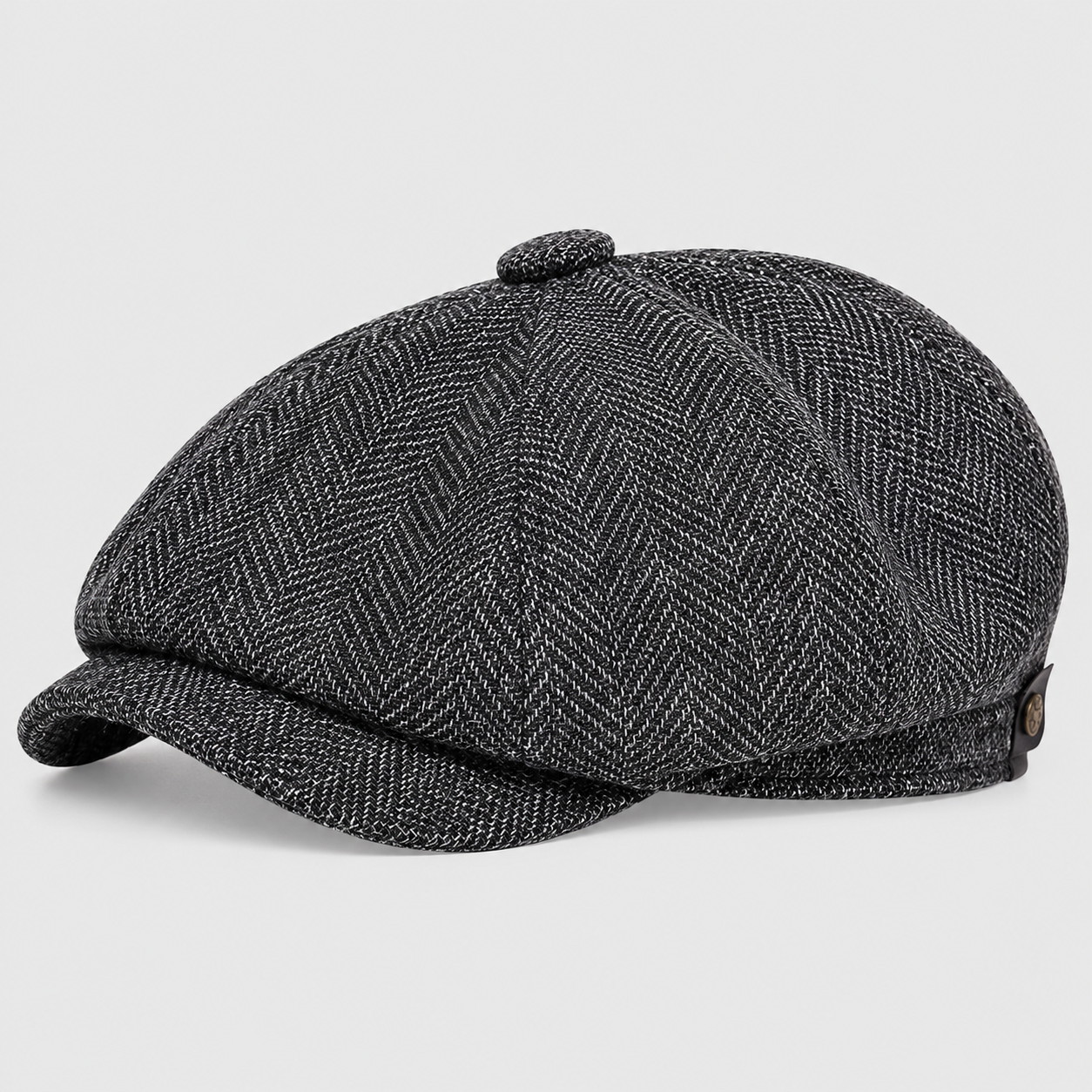 Gorra Gavroche de Algodón de Ocho Paneles Clásica