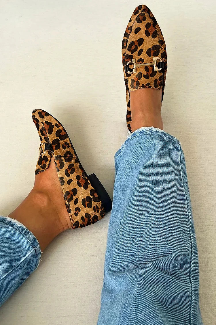 Lince - Mocasines Elegantes Leopardo