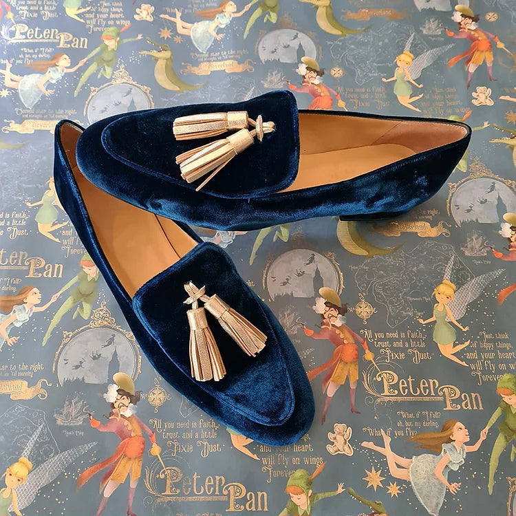 Brisa - Mocasines Elegantes con Flecos