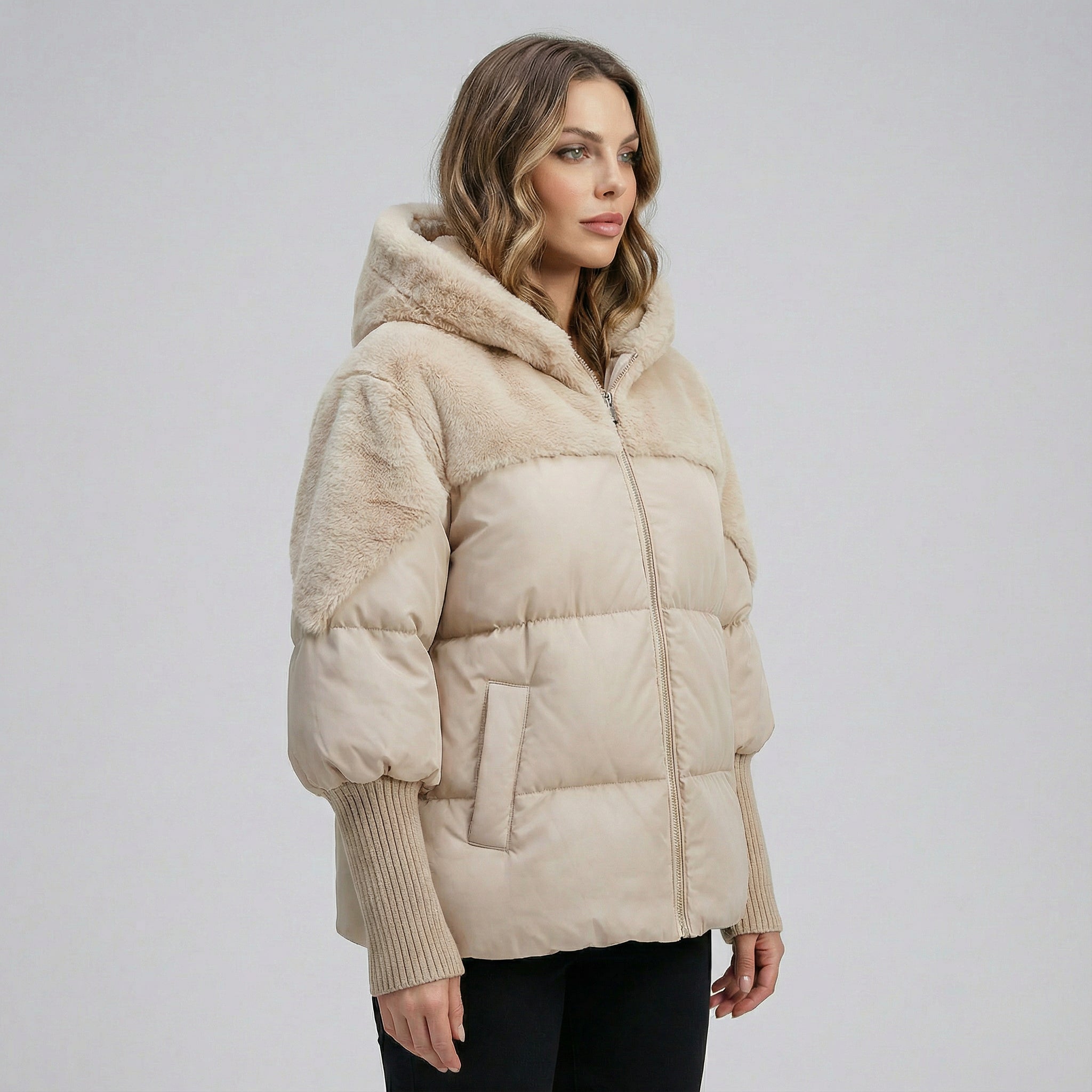 MARCELINA™ | Chaqueta de plumas elegante