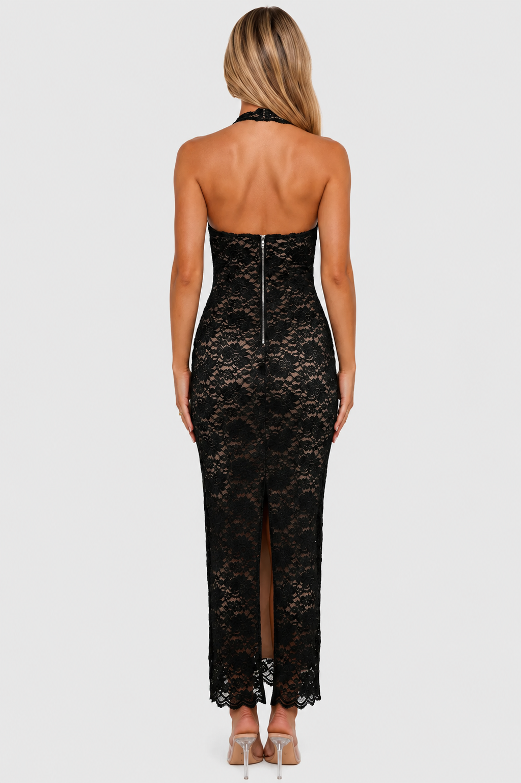 Alicia - Vestido largo Lace Me