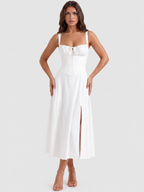 Aurora - Vestido Midi con corsé