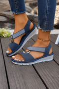 Soléa - Sandalias de cuña cómodas para Verano
