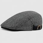 Gorra de Conductor de Lana de Espiga