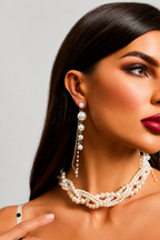 Pendientes Amalia · Perlas en Cascada