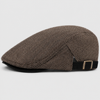 Gorra de Conductor de Lana de Espiga