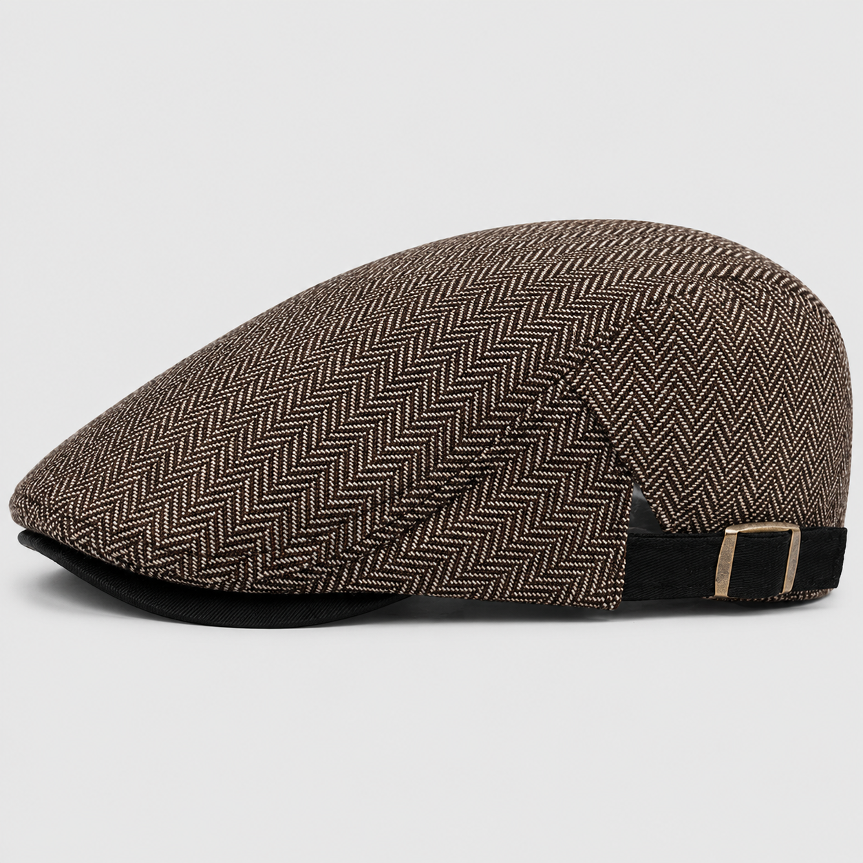 Gorra de Conductor de Lana de Espiga