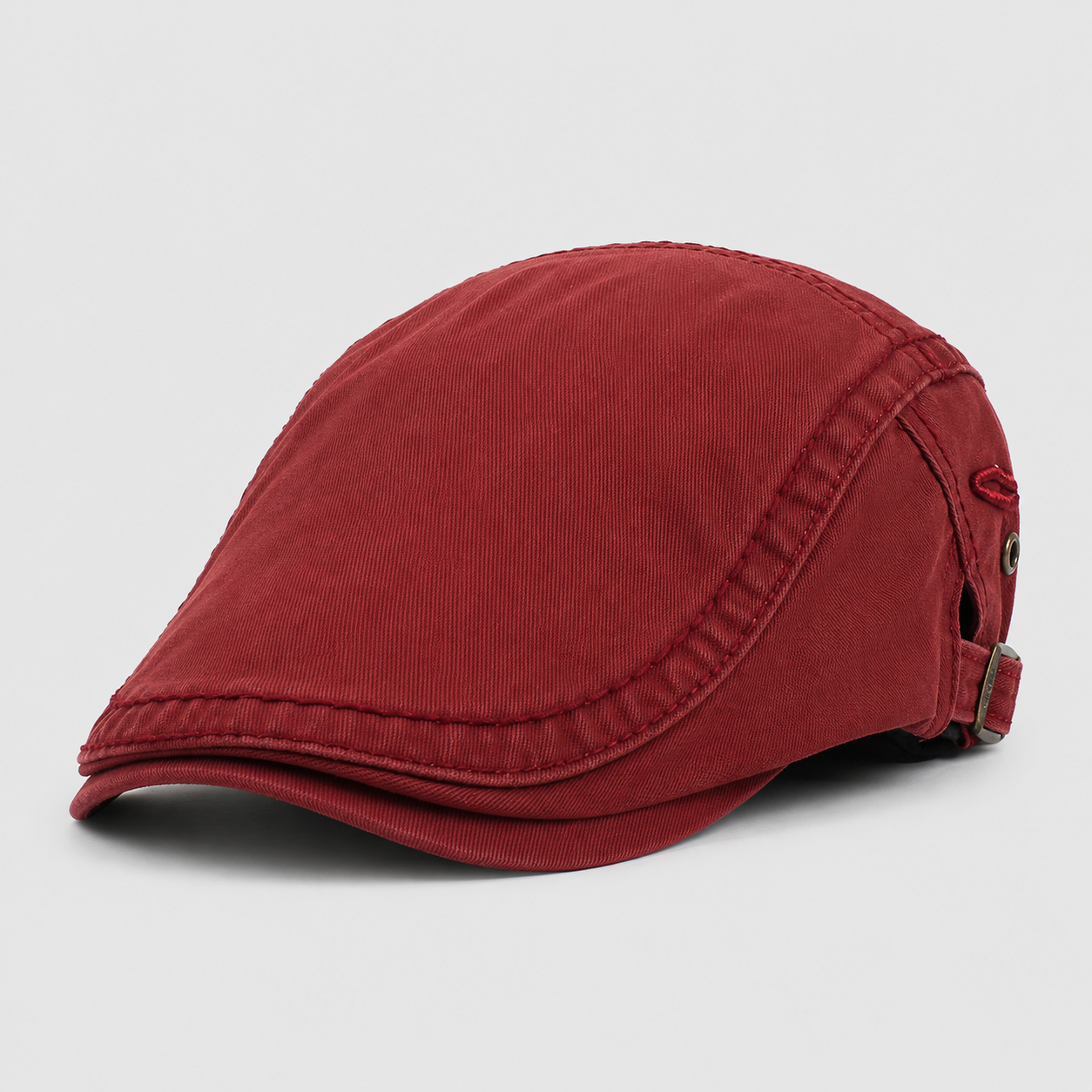 Gorra Plana de Algodón Casual Ligera