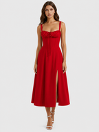 Aurora - Vestido Midi con corsé