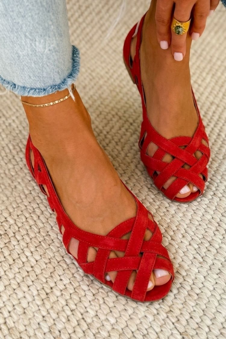 Sandalias planas trenzadas