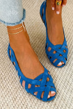 Sandalias planas trenzadas