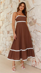 Clara - Vestido largo de tirantes
