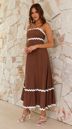 Clara - Vestido largo de tirantes