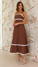 Clara - Vestido largo de tirantes