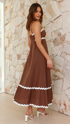 Clara - Vestido largo de tirantes