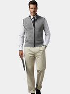 Alejandro™ | Chaleco Elegante con cremallera completa