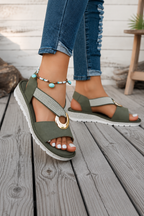 Soléa - Sandalias de cuña cómodas para Verano