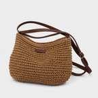 Bolso bandolera de rafia