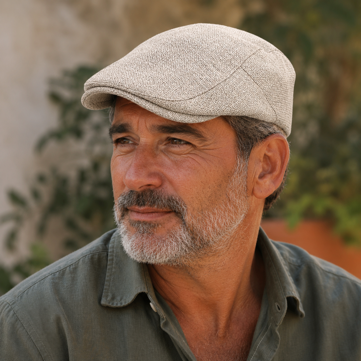 Boina de Lino Hombre