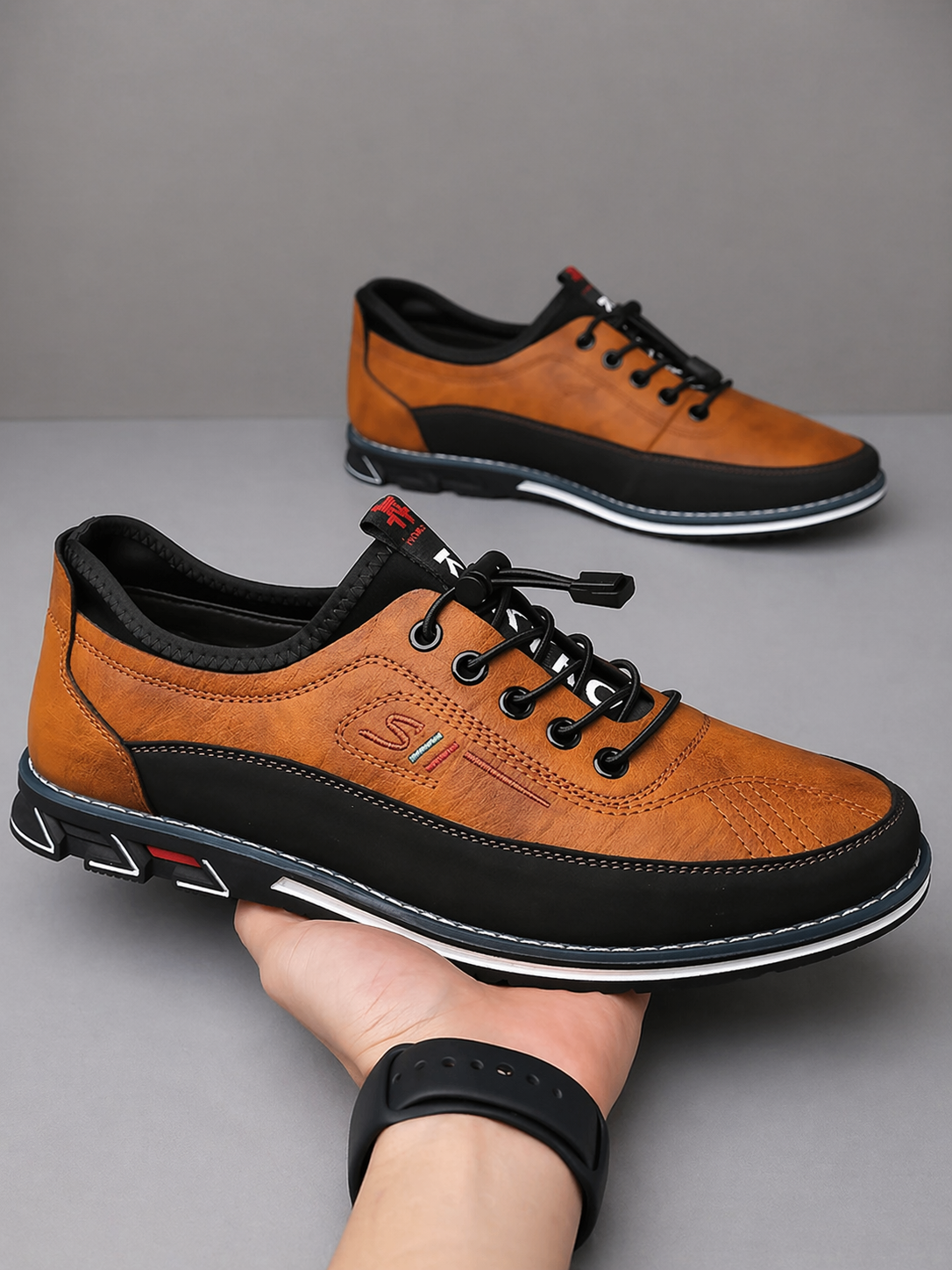 Zapatos Elegantes Oxford de piel