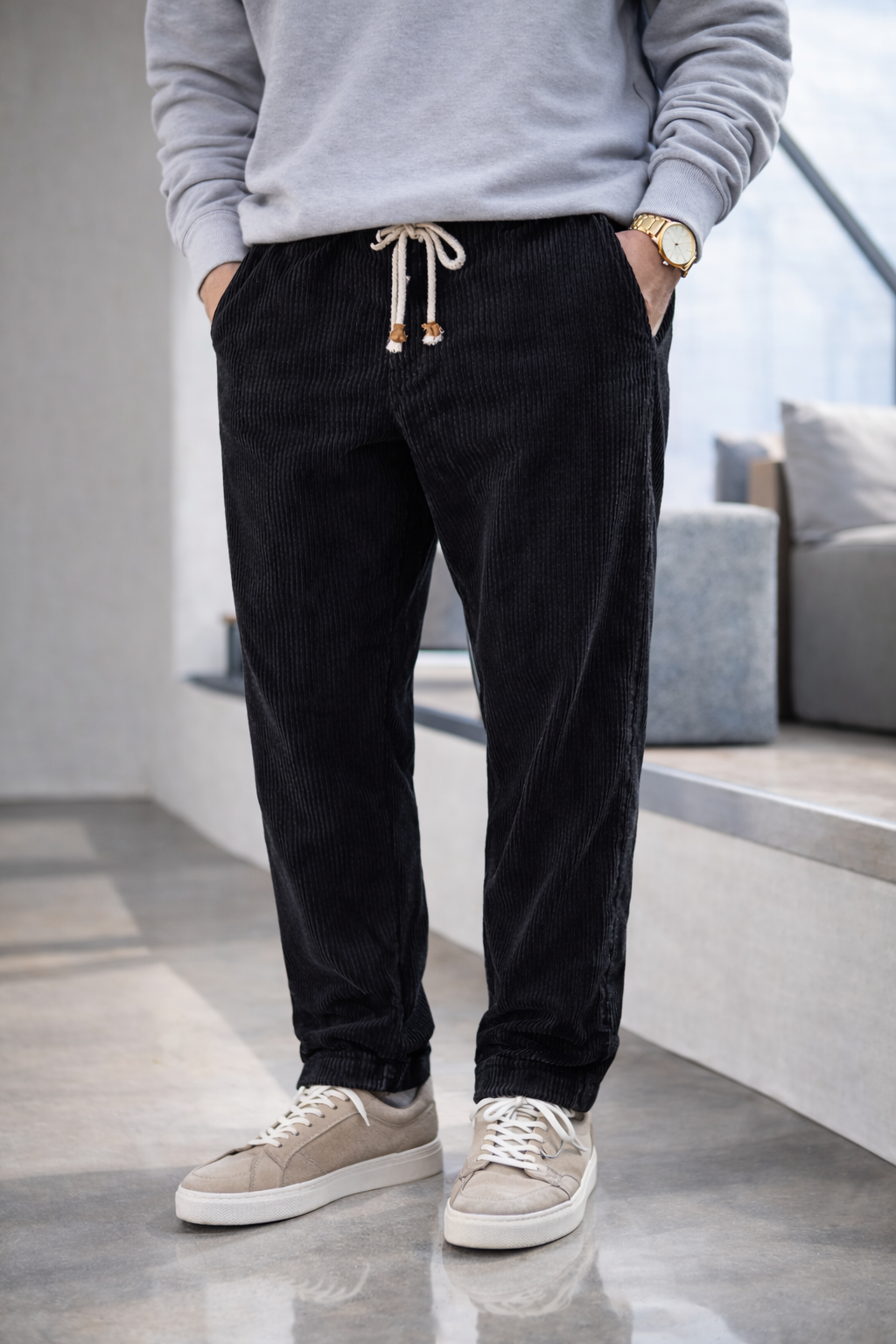 Pantalones de pana cómodos