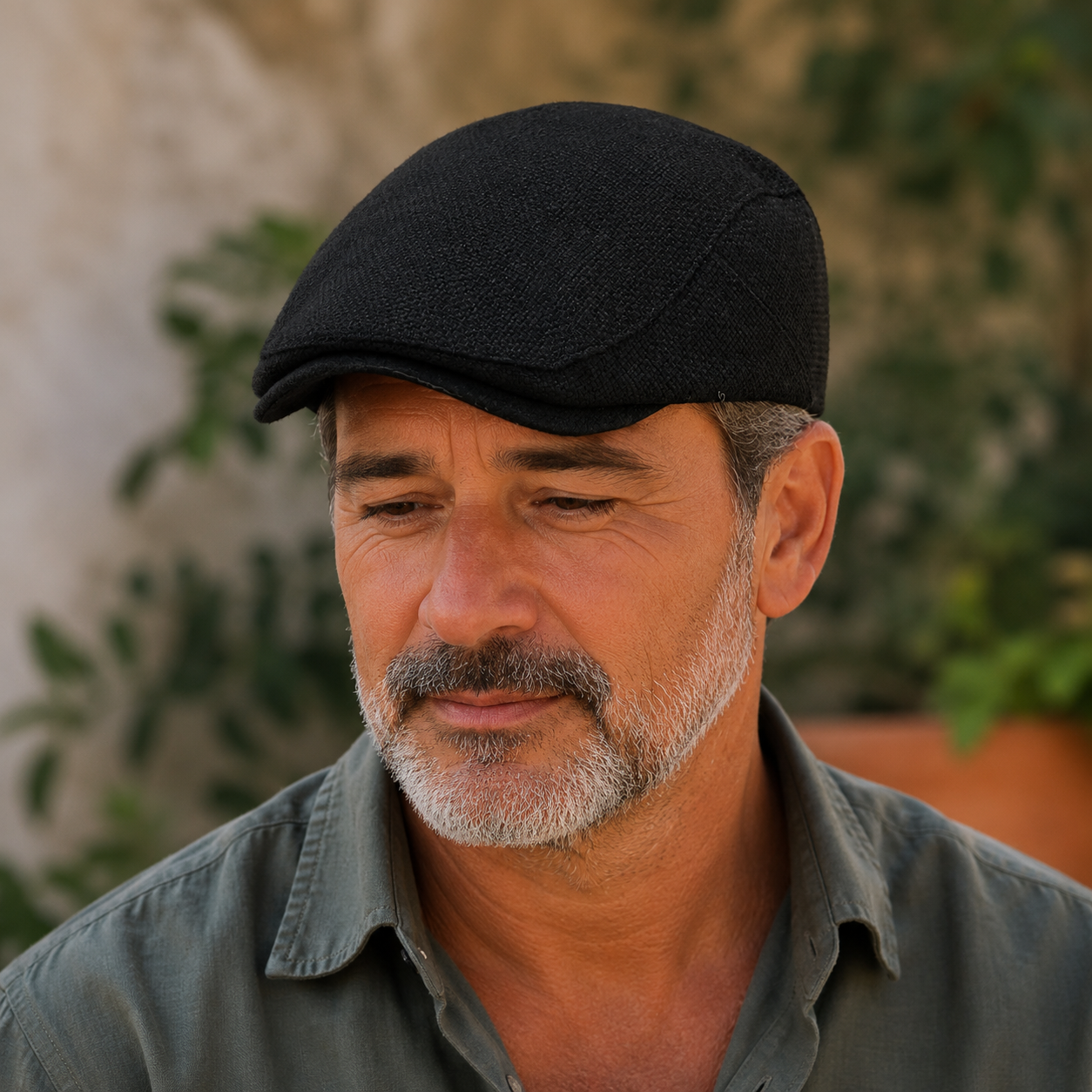 Boina de Lino Hombre