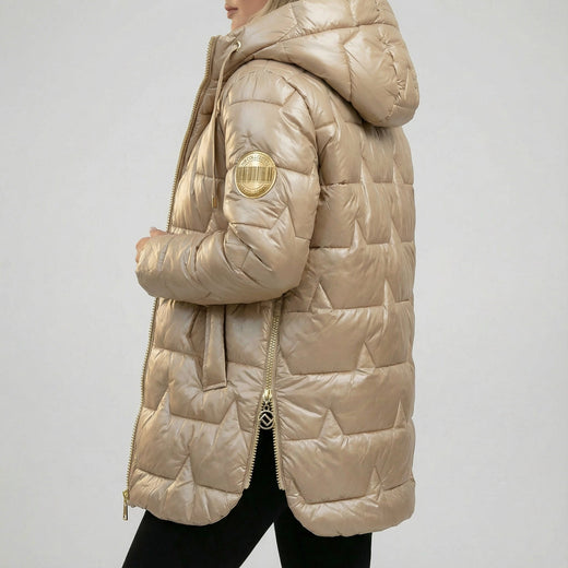 FERRERO™ | Elegante abrigo de invierno acolchado