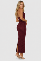 Alicia - Vestido largo Lace Me