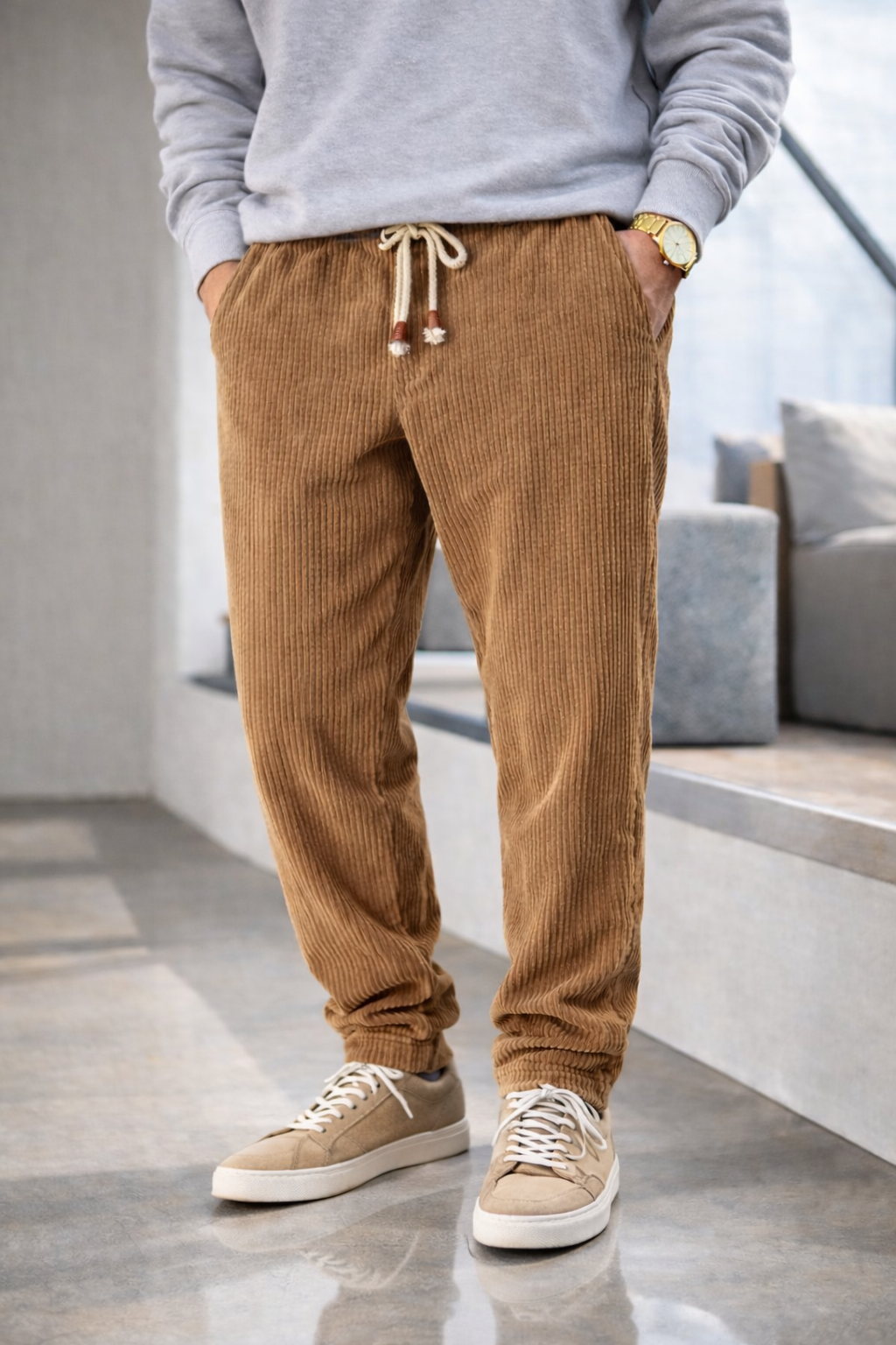 Pantalones de pana cómodos