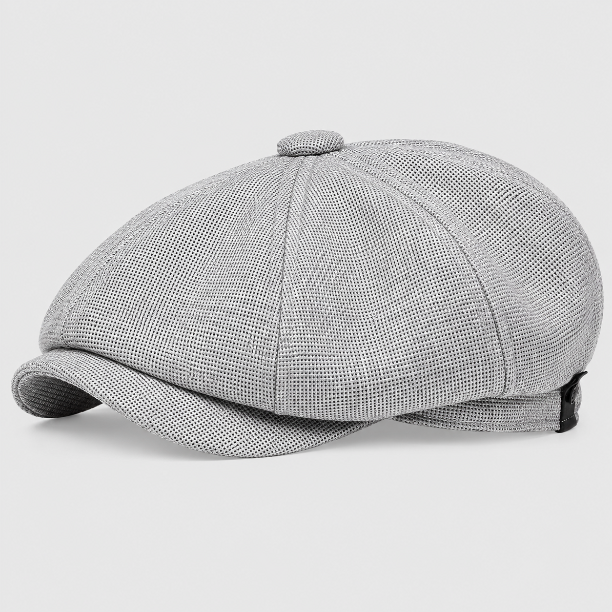 Gorra Gavroche de Algodón de Ocho Paneles Clásica