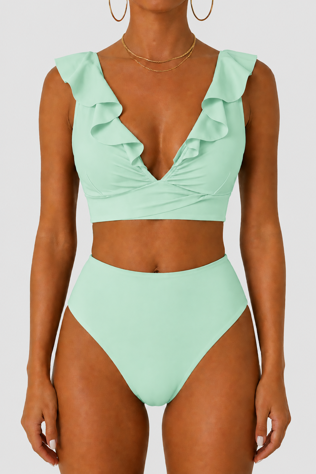 Bikini Moldeador con Volantes