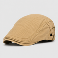 Gorra Plana de Algodón Casual Ligera