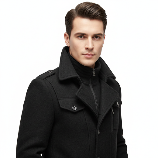 Ángelo™ | Abrigo de caballero Premium