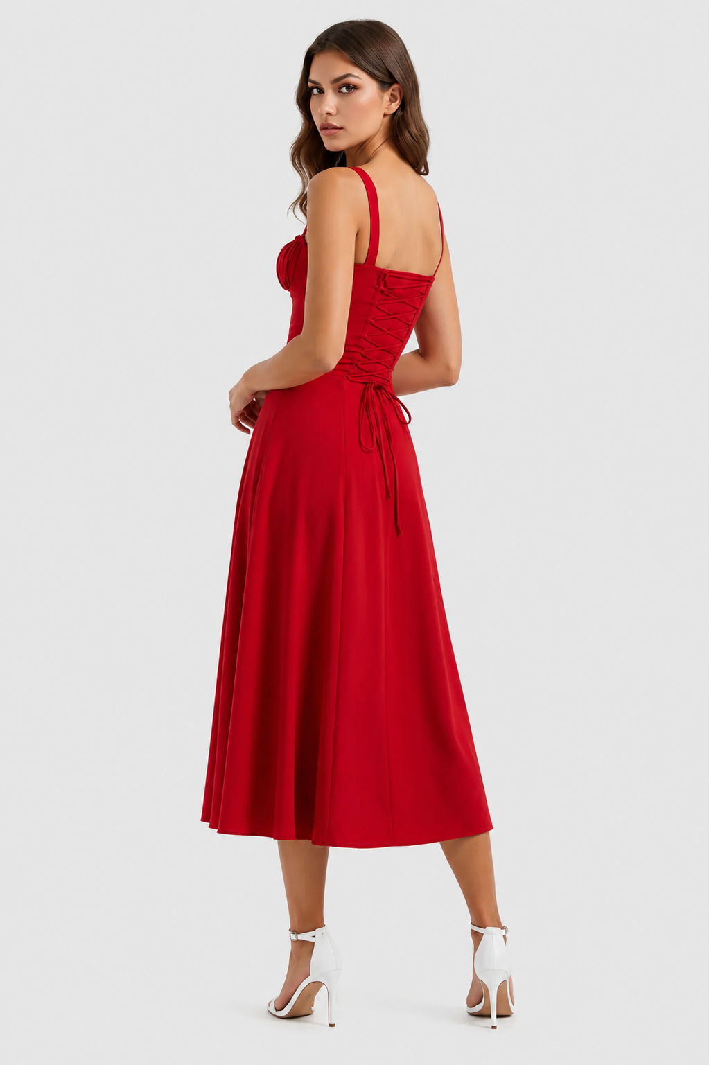 Aurora - Vestido Midi con corsé