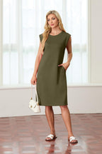 Fiona - Vestido midi antiarrugas