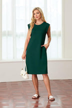 Fiona - Vestido midi antiarrugas
