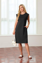 Fiona - Vestido midi antiarrugas
