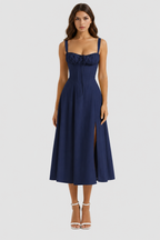 Aurora - Vestido Midi con corsé