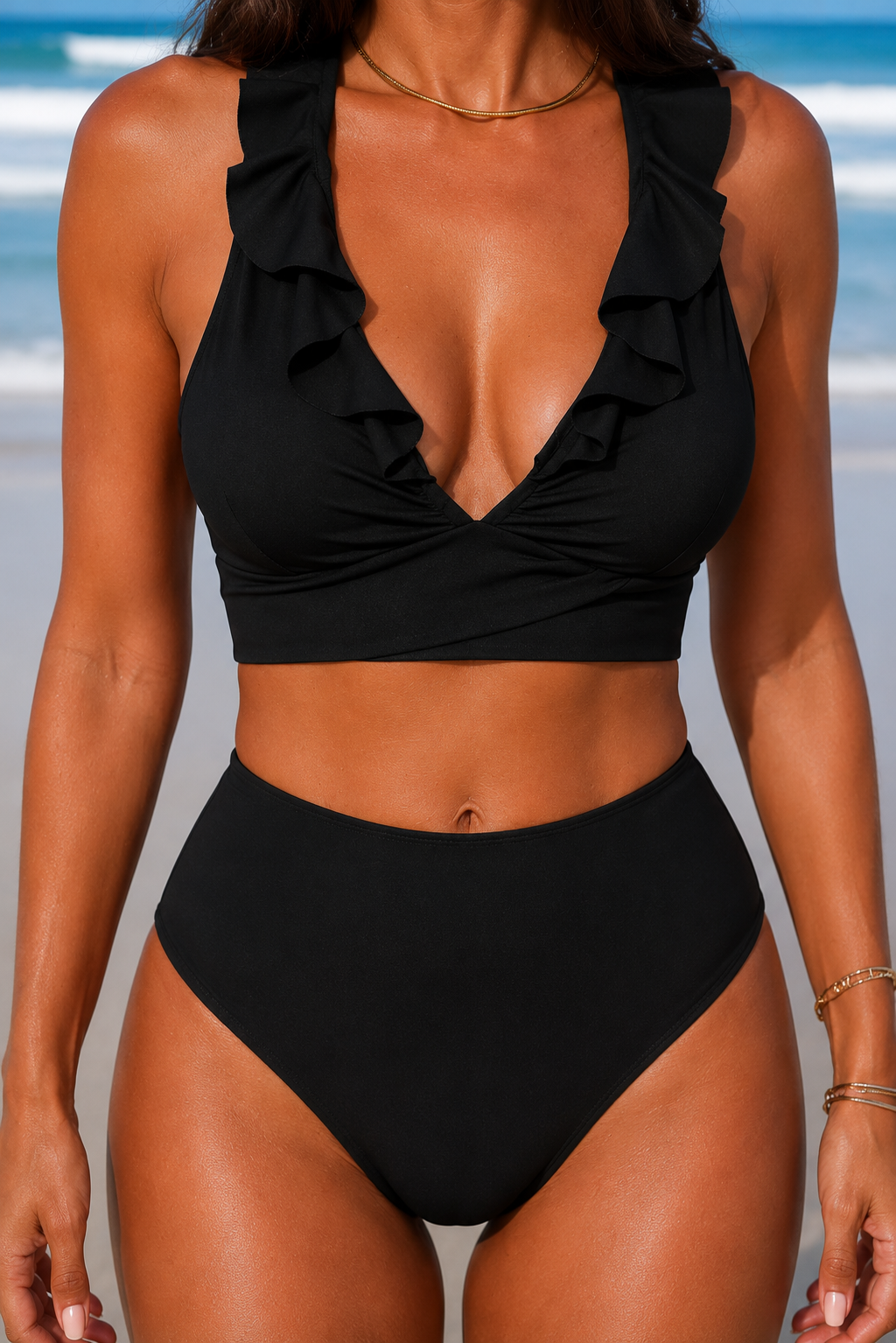 Bikini Moldeador con Volantes