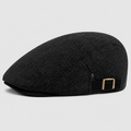 Gorra de Conductor de Lana de Espiga