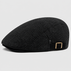 Gorra de Conductor de Lana de Espiga