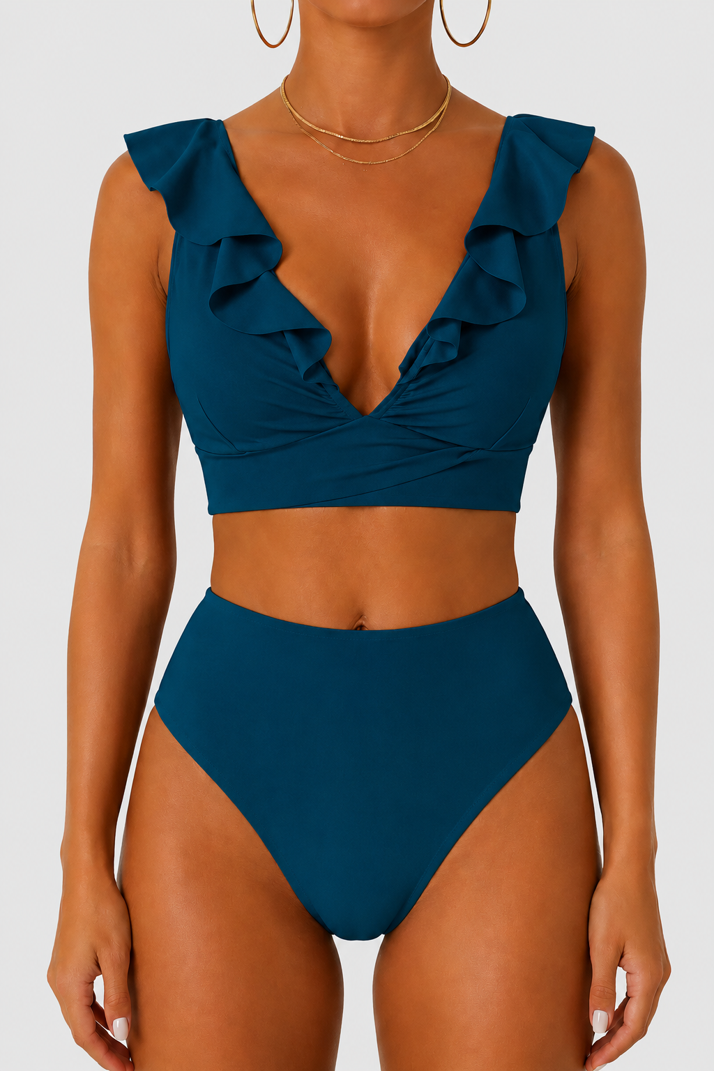 Bikini Moldeador con Volantes